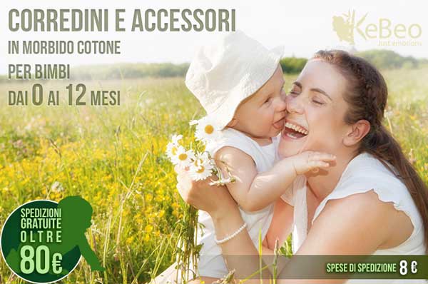 Corredino neonato in cotone biologico Kebeo